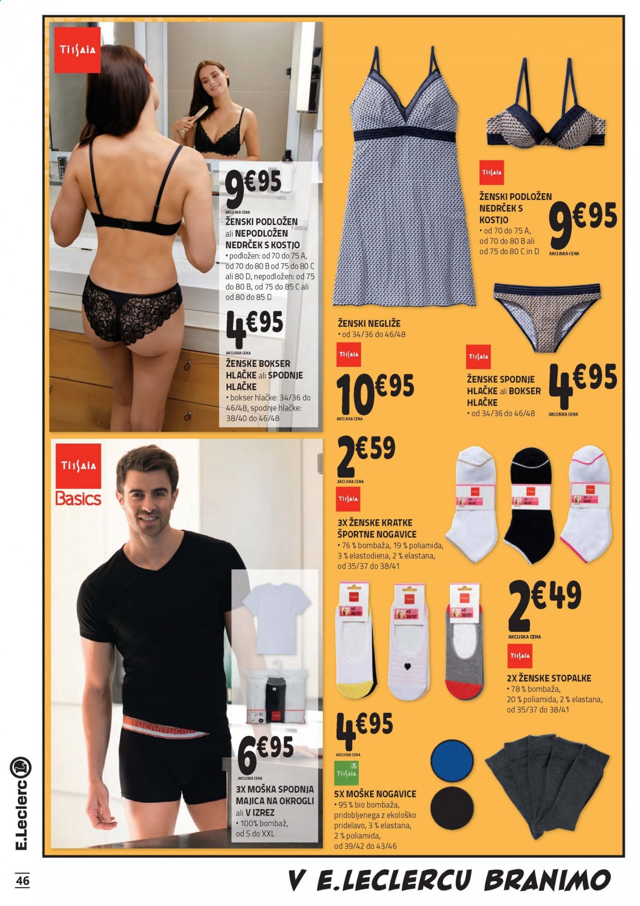 E.Leclerc katalog - 24.2.2021 - 6.3.2021. Stran 46