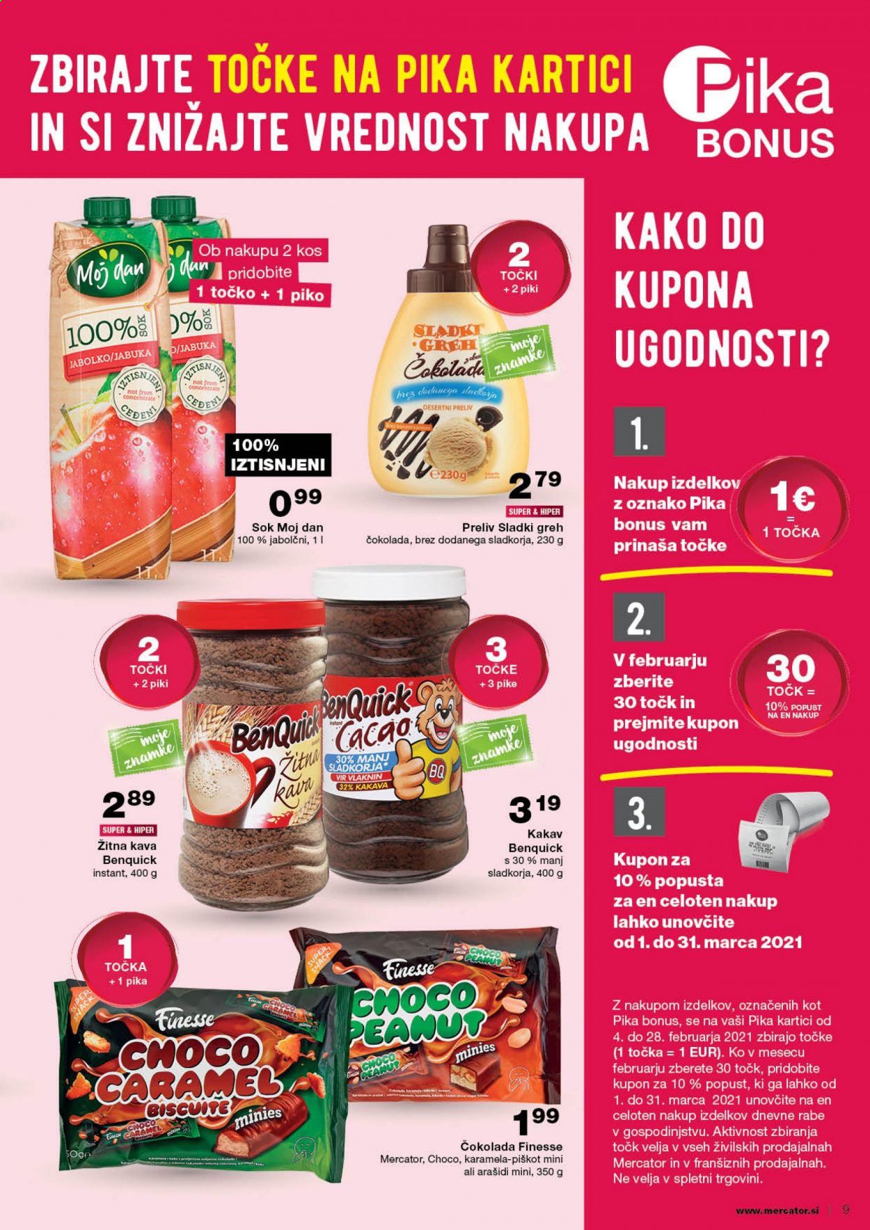 Mercator katalog - 25.2.2021 - 3.3.2021. Stran 9