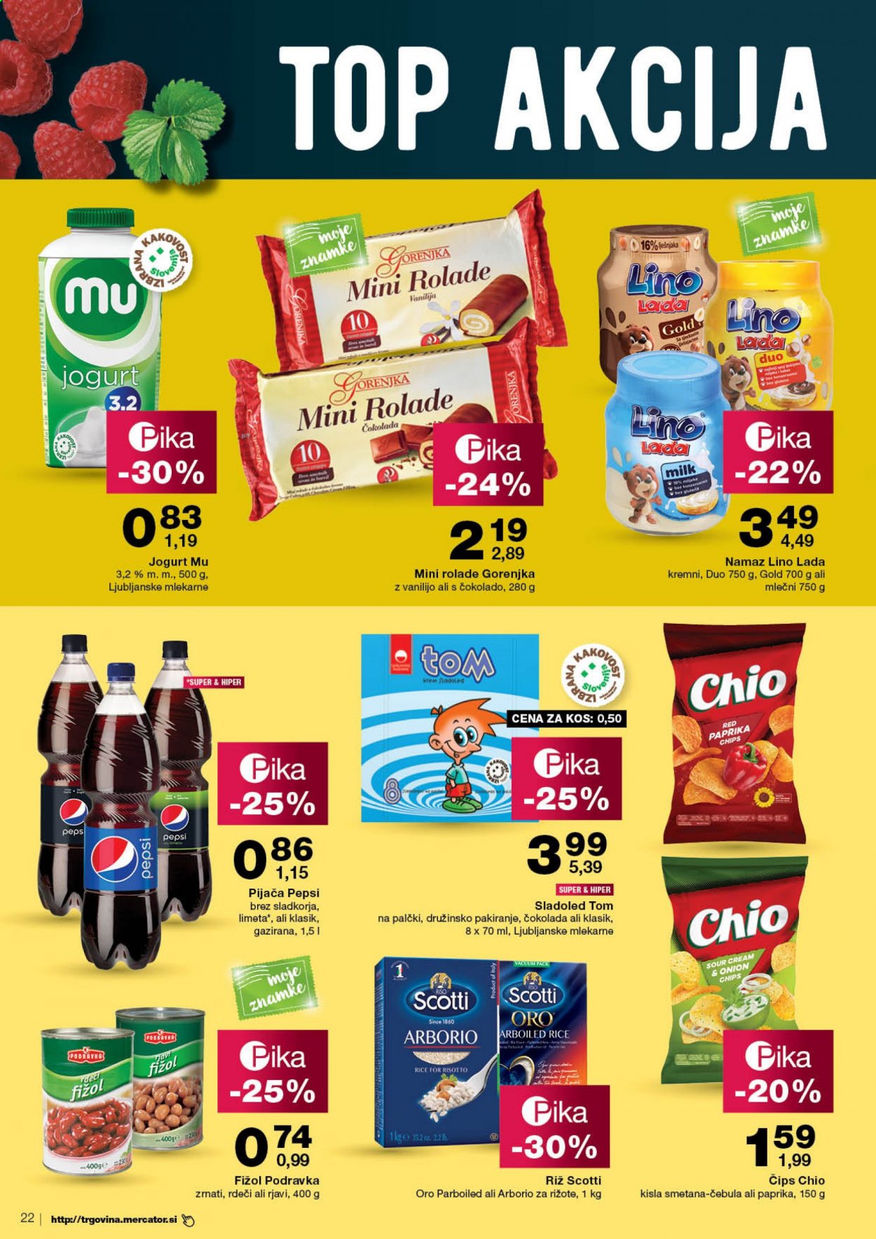 Mercator katalog - 25.2.2021 - 3.3.2021. Stran 22