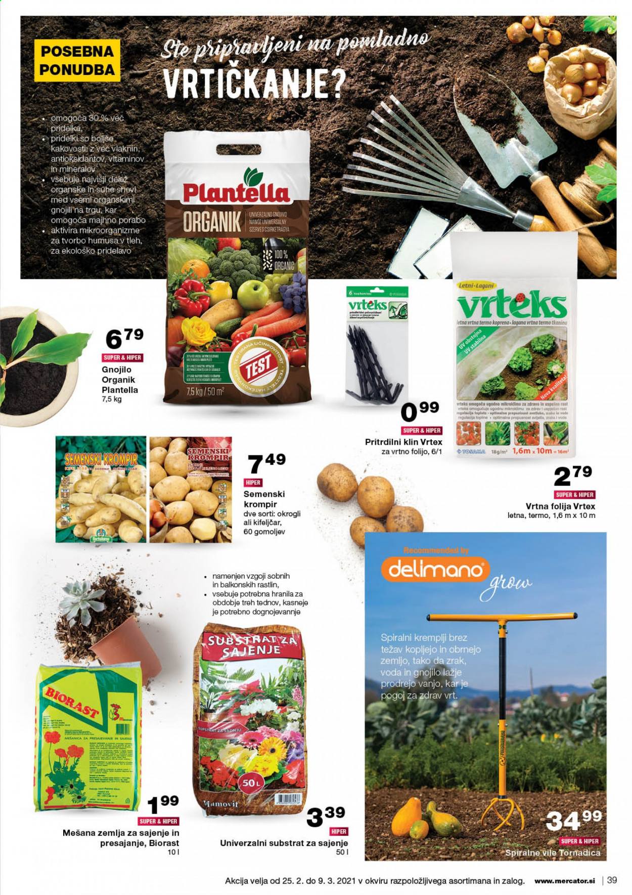 Mercator katalog - 25.2.2021 - 3.3.2021. Stran 39