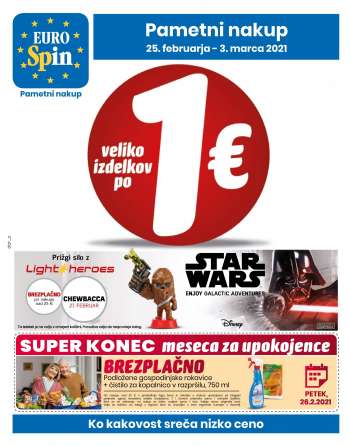 EuroSpin katalog - 25.02.2021 - 03.03.2021.