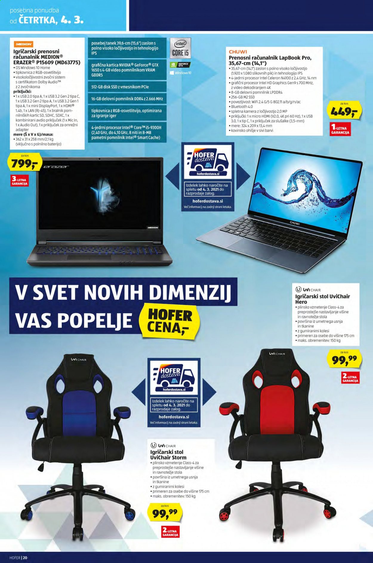 Hofer katalog - 26.2.2021 - 6.3.2021. Stran 20