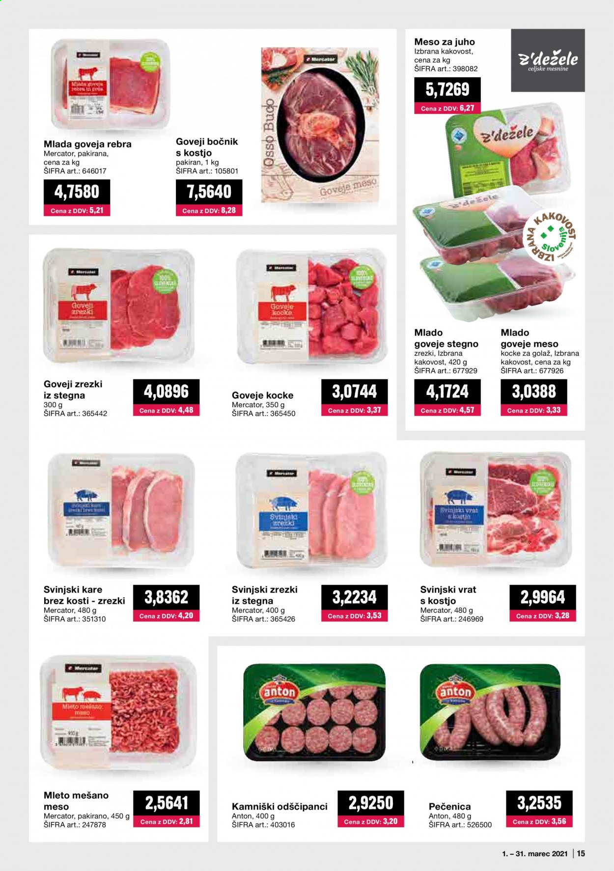 Mercator Cash & Carry katalog - 1.3.2021 - 31.3.2021. Stran 15