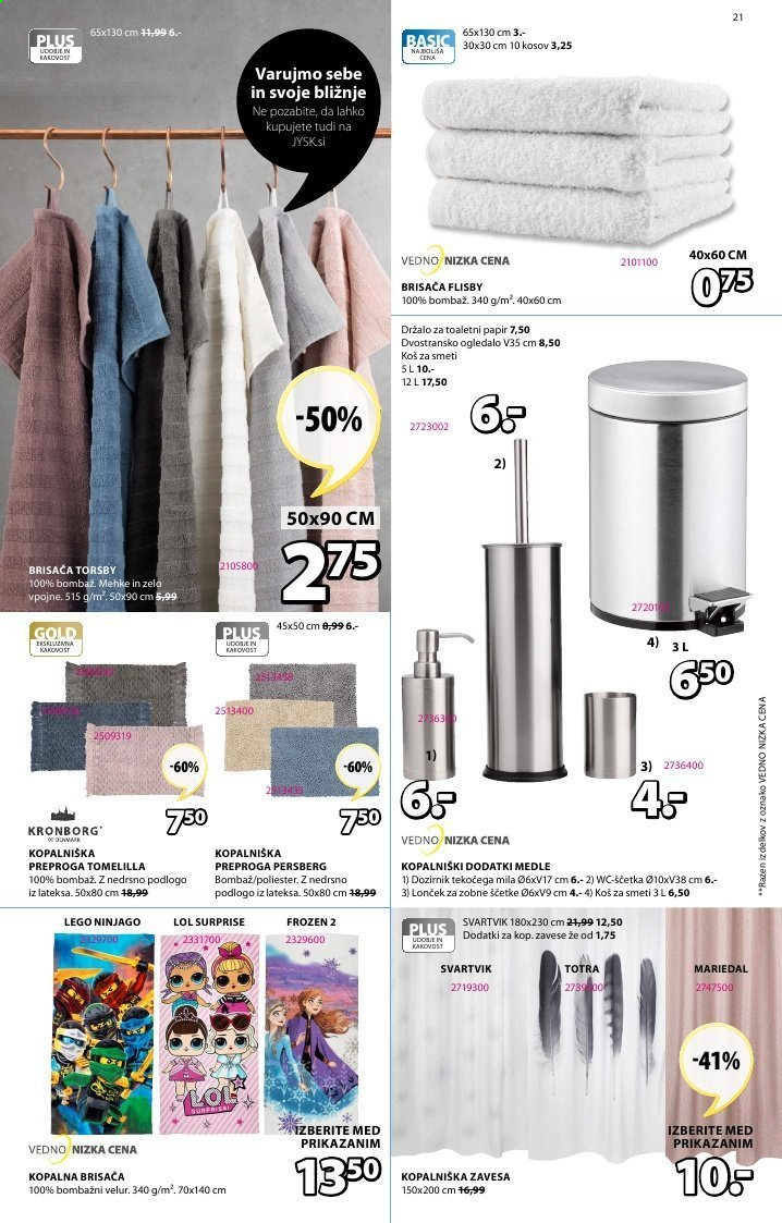 JYSK katalog - 25.2.2021 - 10.3.2021. Stran 21