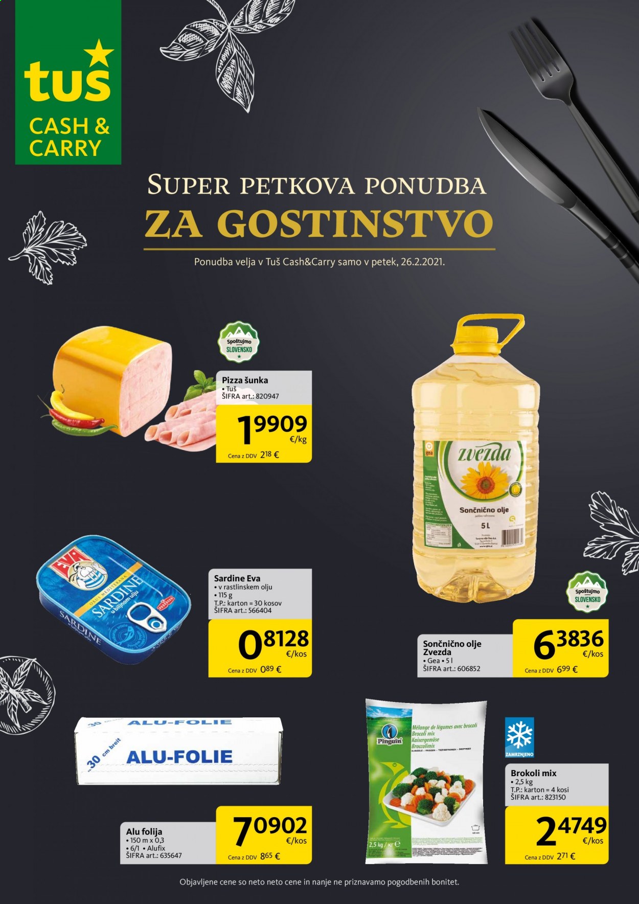 Tuš Cash & Carry katalog - 26.2.2021 - 26.2.2021. Stran 1