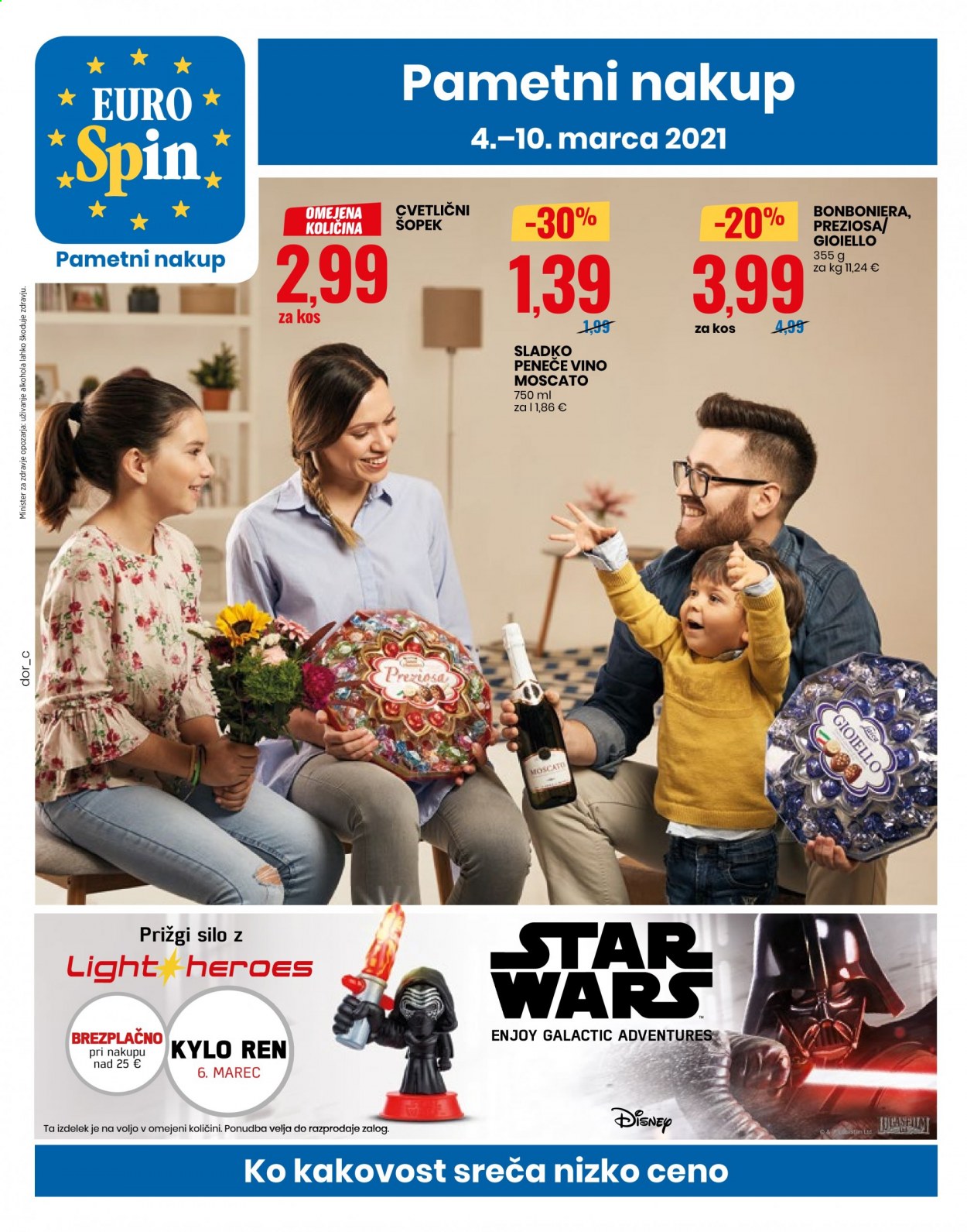 EuroSpin katalog - 4.3.2021 - 10.3.2021. Stran 1
