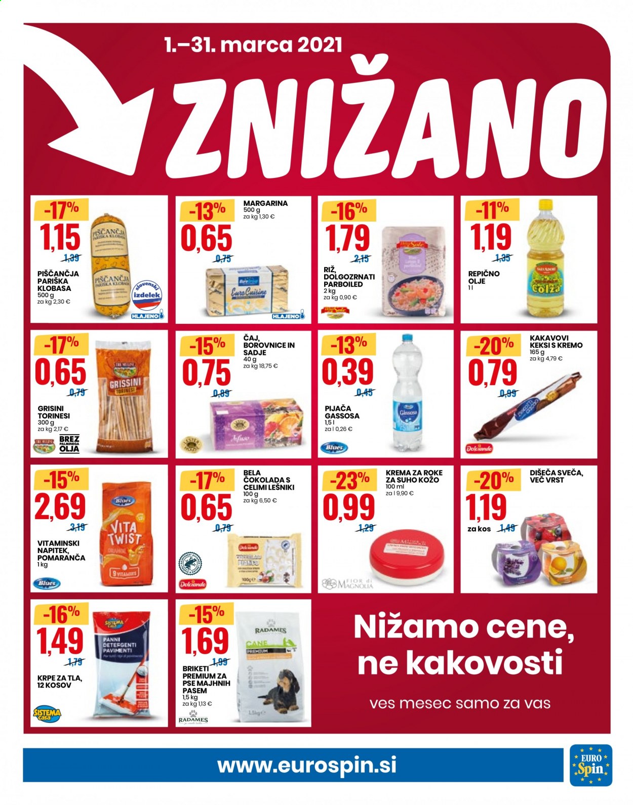 EuroSpin katalog - 4.3.2021 - 10.3.2021. Stran 9