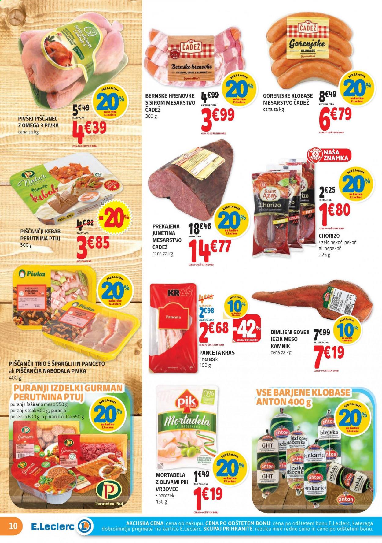 E.Leclerc katalog - 3.3.2021 - 13.3.2021. Stran 10