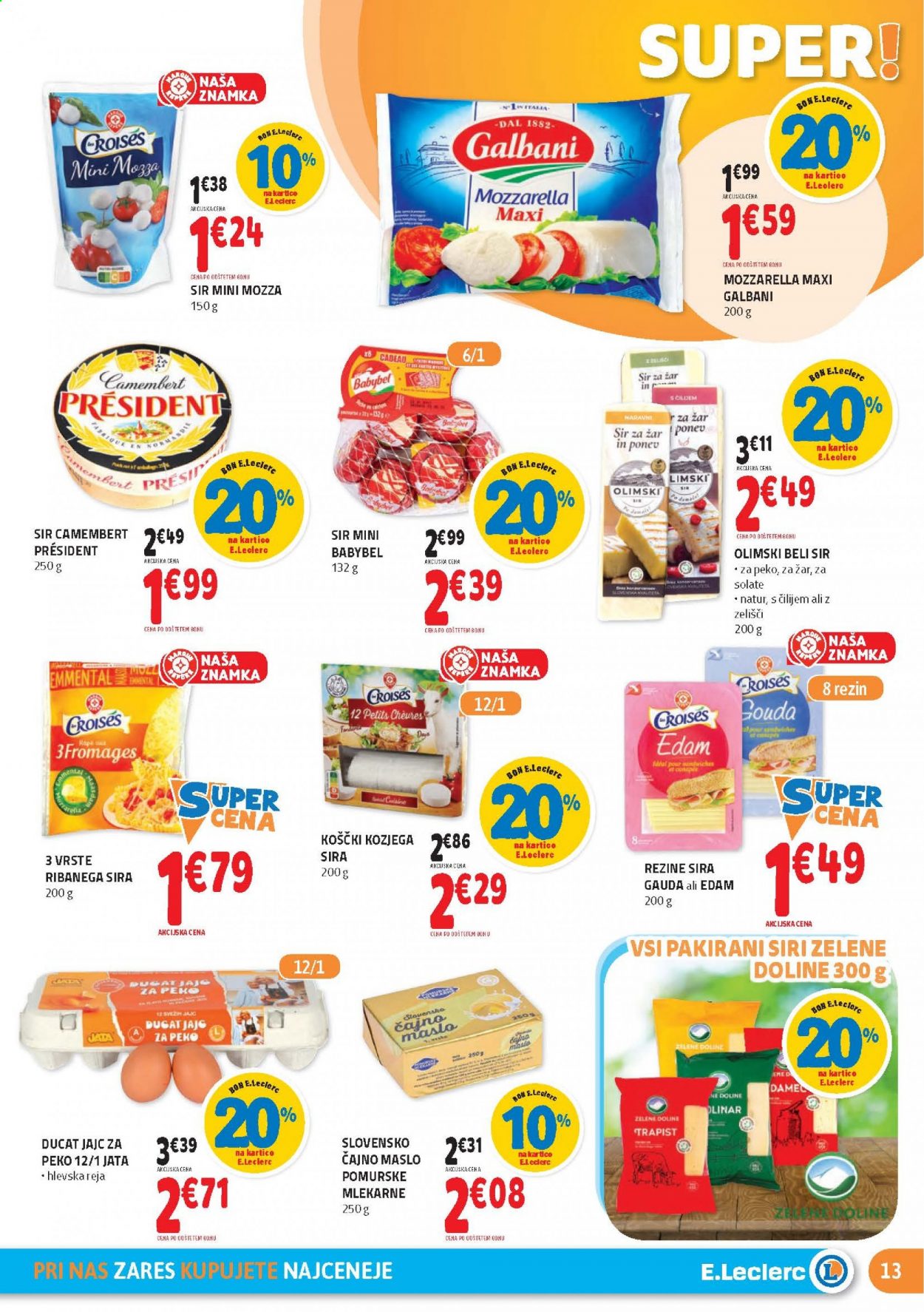E.Leclerc katalog - 3.3.2021 - 13.3.2021. Stran 13