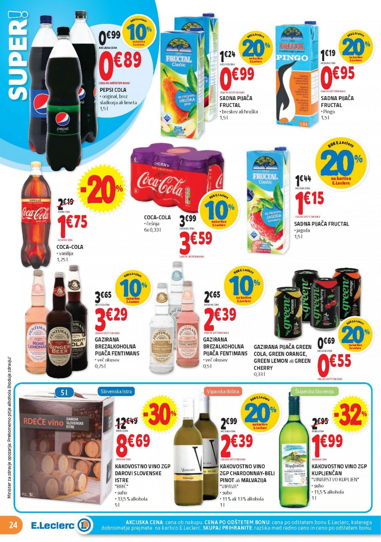 E.Leclerc katalog - 3.3.2021 - 13.3.2021. Stran 24