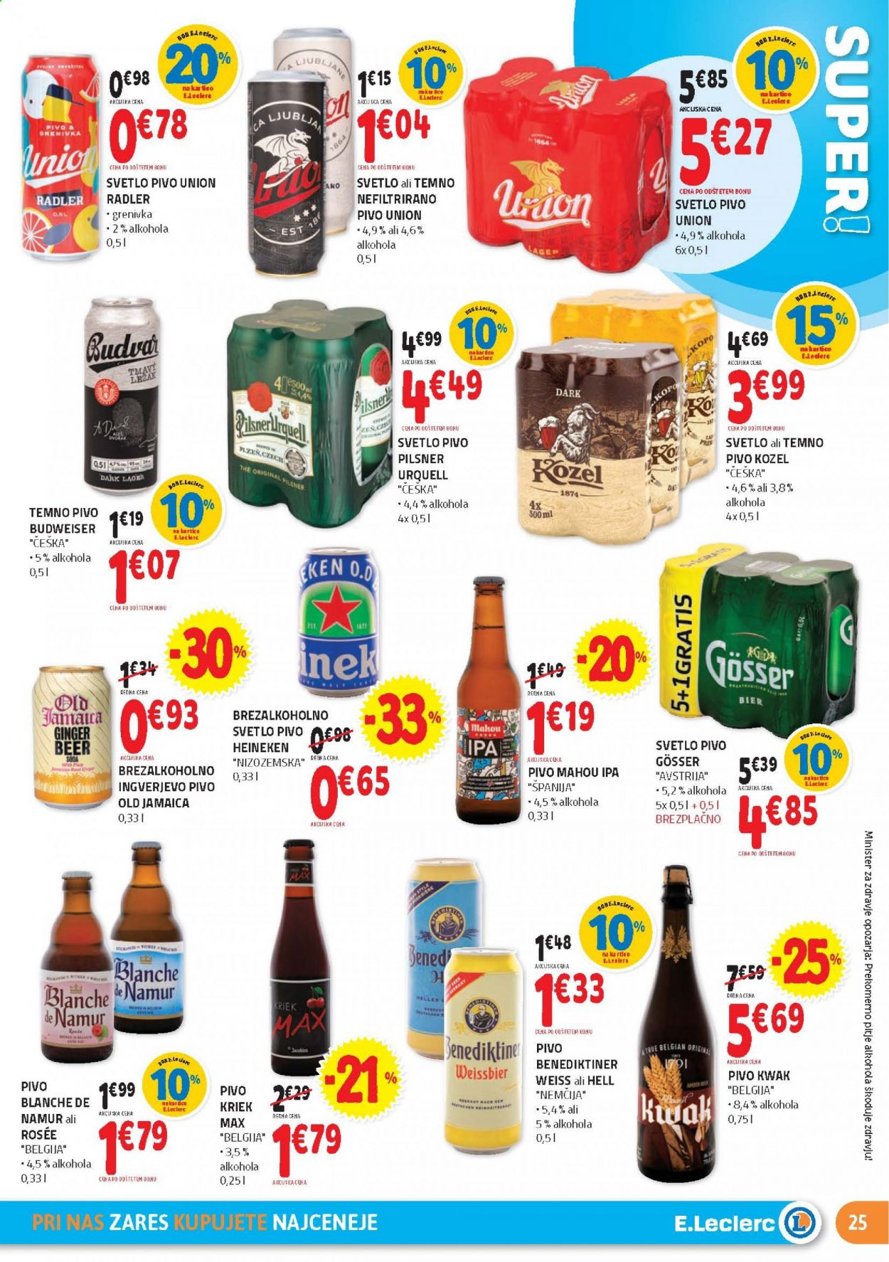 E.Leclerc katalog - 3.3.2021 - 13.3.2021. Stran 25