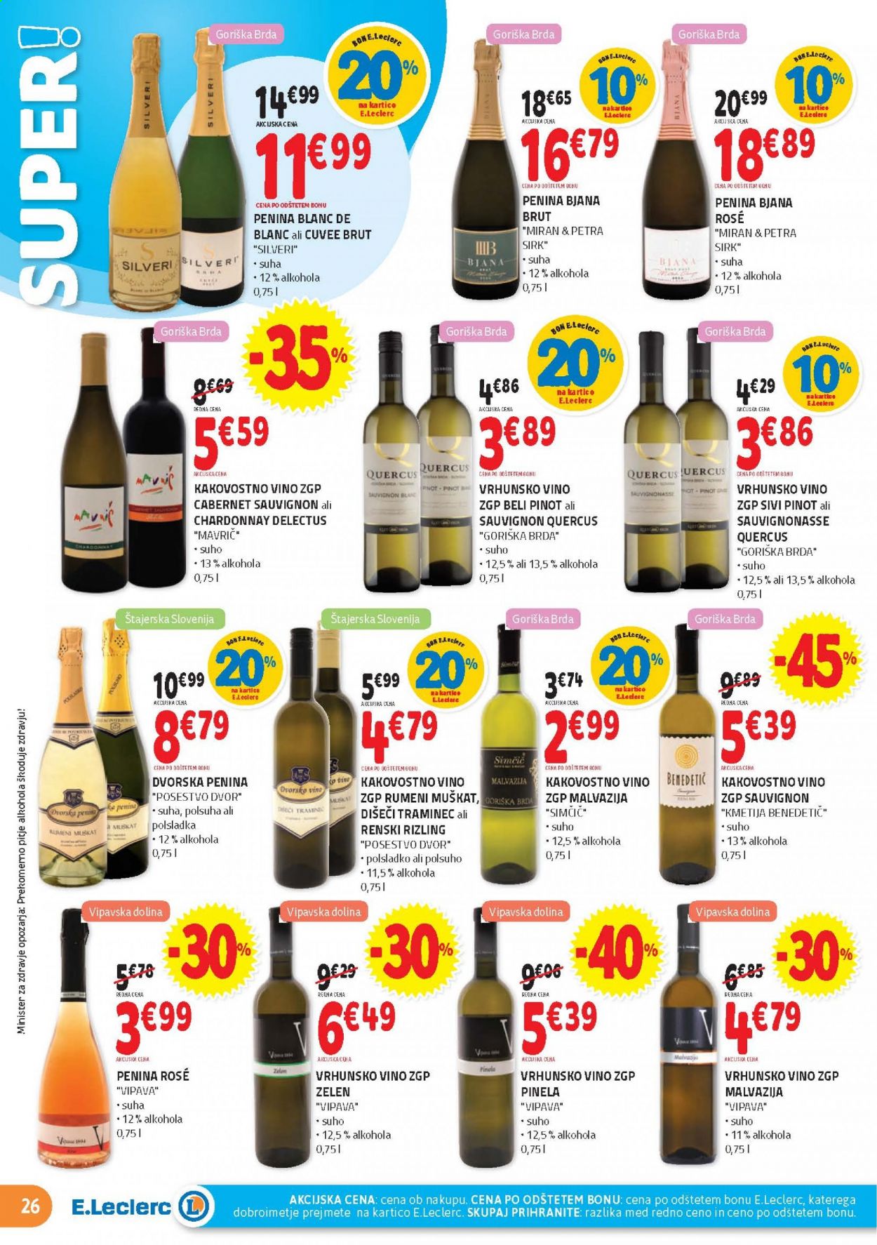 E.Leclerc katalog - 3.3.2021 - 13.3.2021. Stran 26