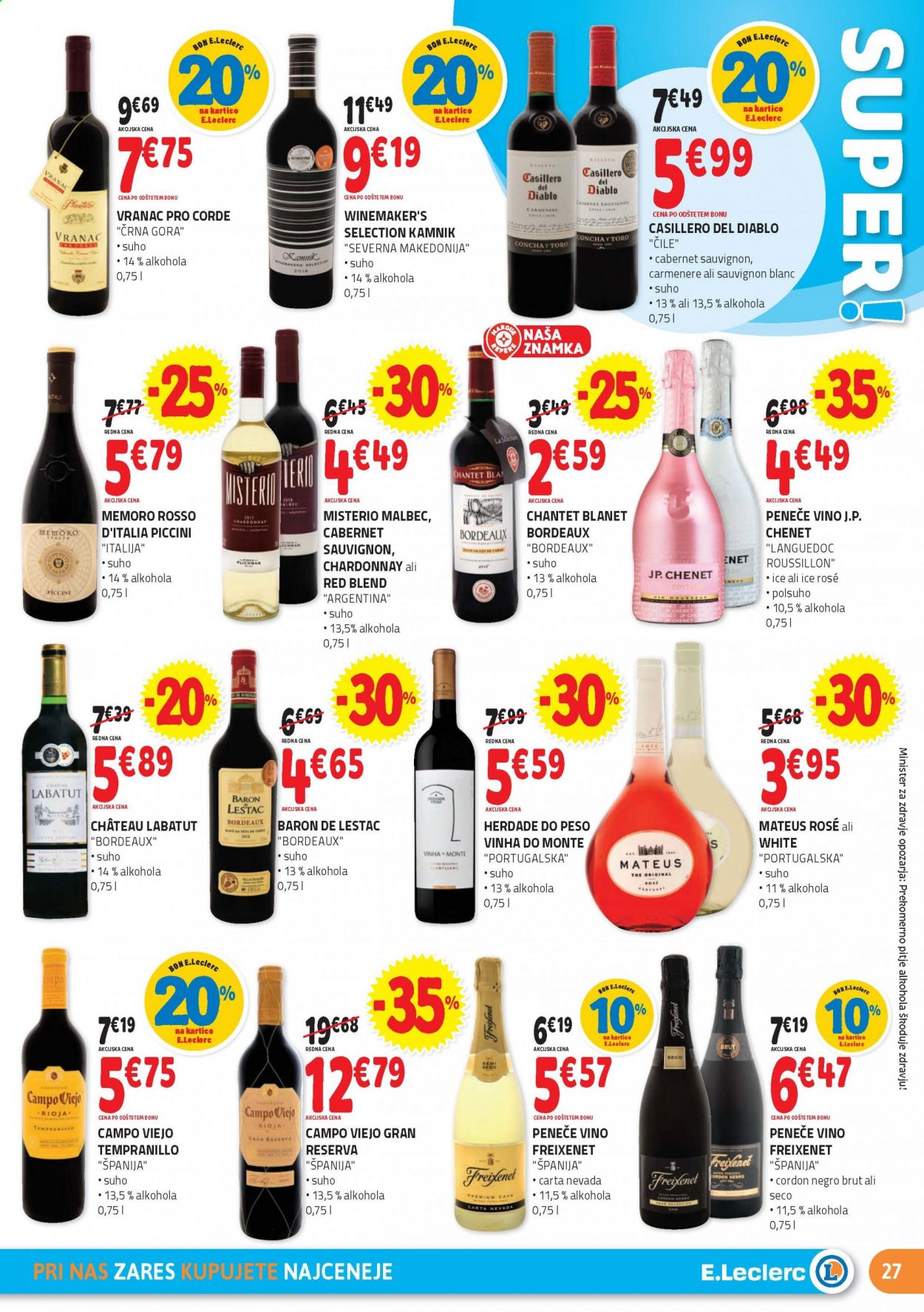 E.Leclerc katalog - 3.3.2021 - 13.3.2021. Stran 27
