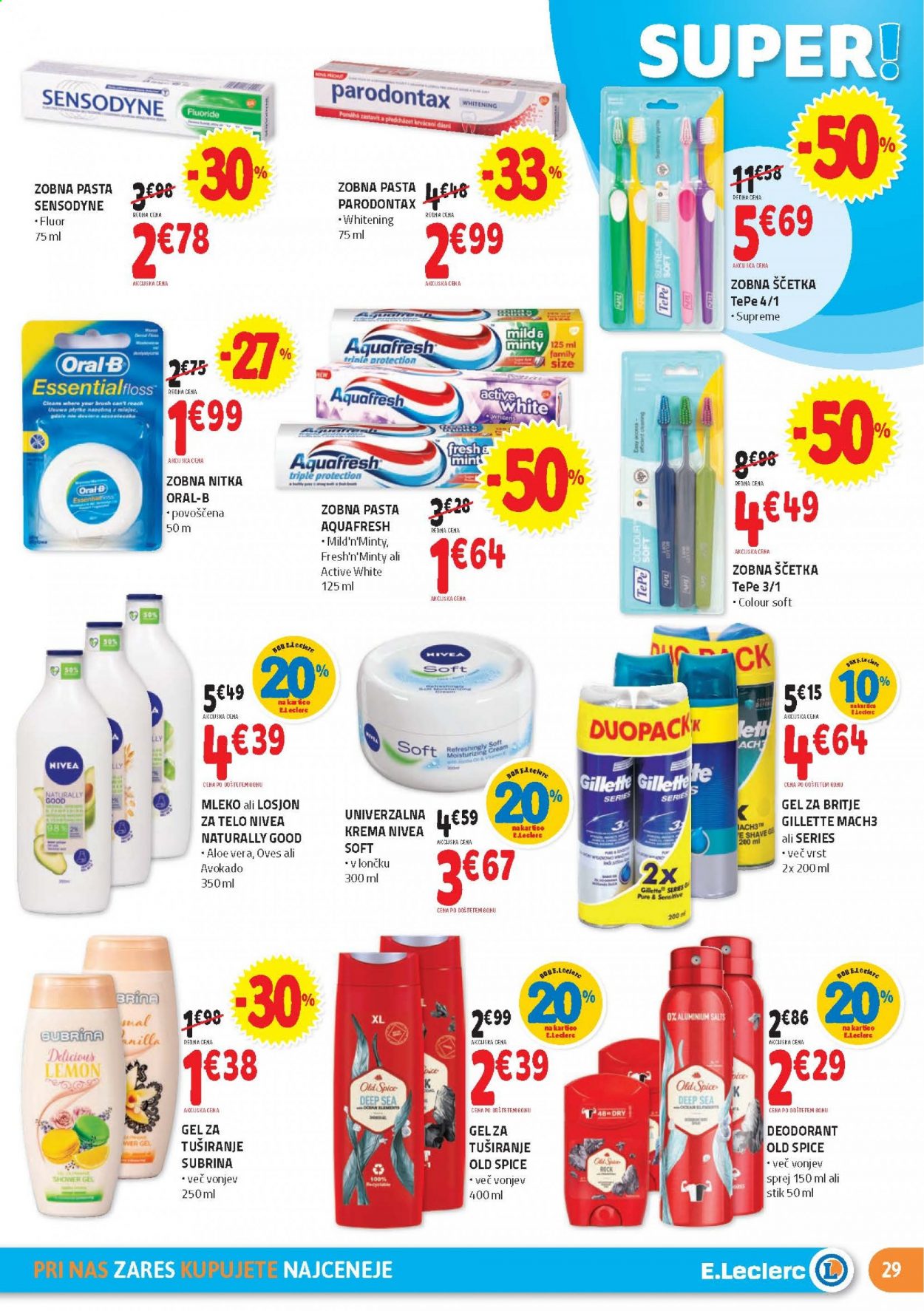 E.Leclerc katalog - 3.3.2021 - 13.3.2021. Stran 29