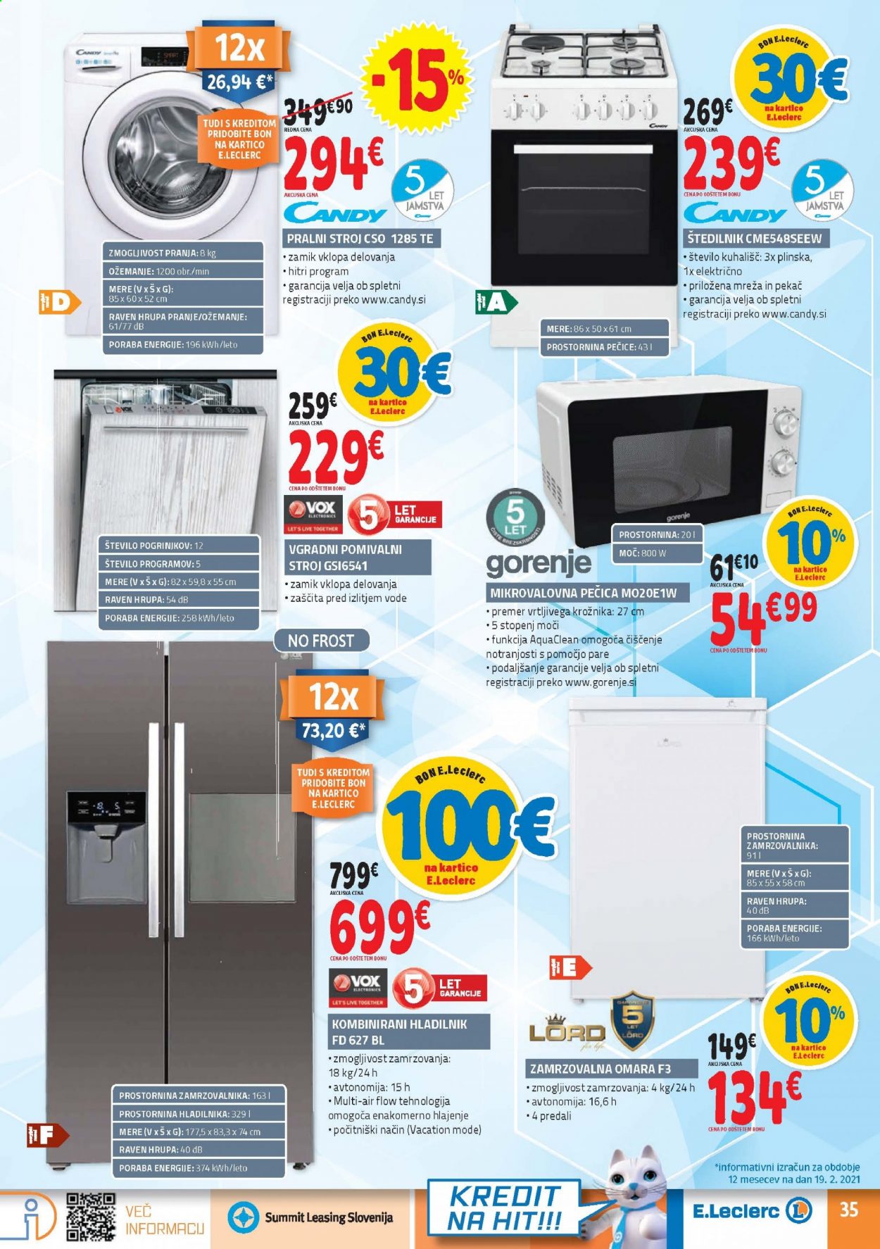 E.Leclerc katalog - 3.3.2021 - 13.3.2021. Stran 35