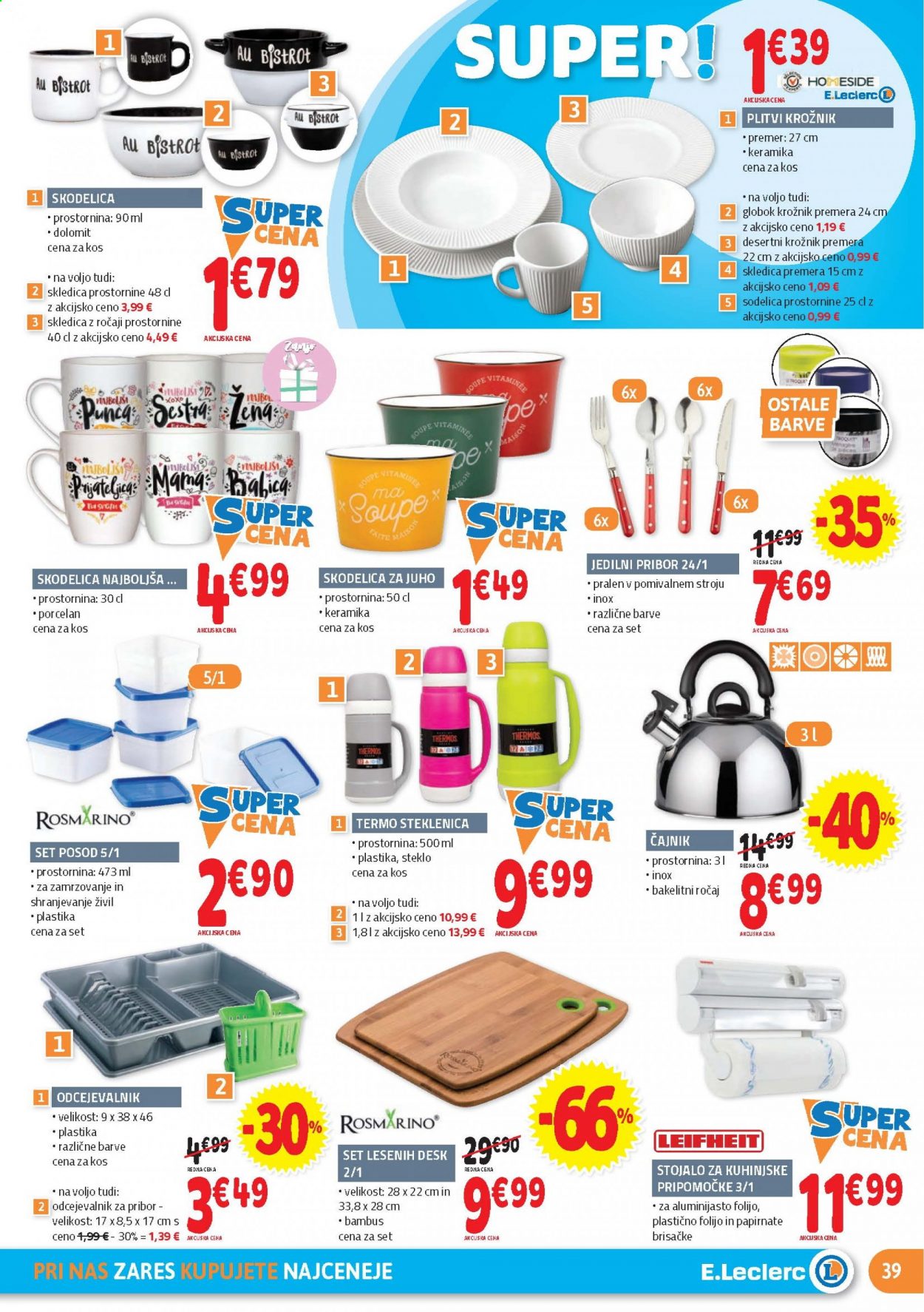 E.Leclerc katalog - 3.3.2021 - 13.3.2021. Stran 39