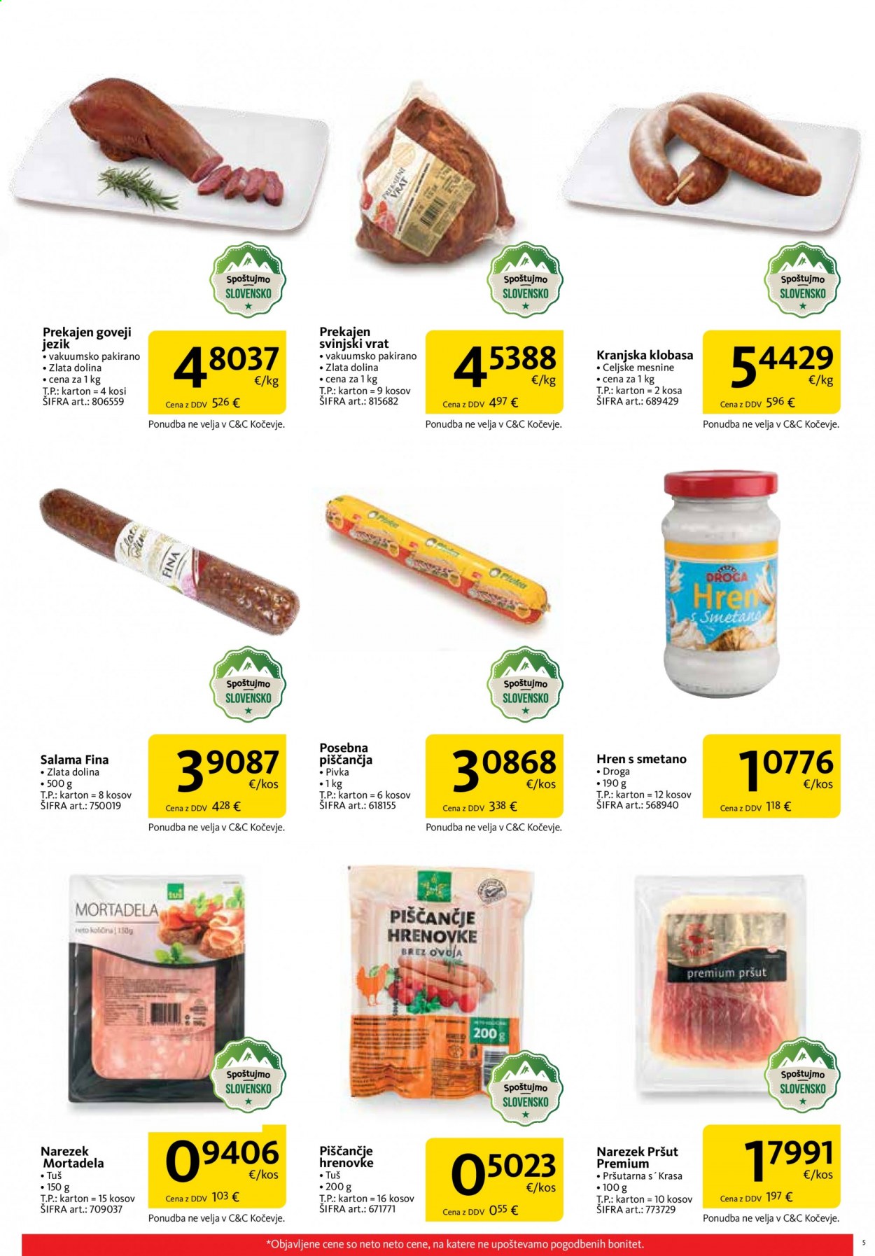 Tuš Cash & Carry katalog - 1.3.2021 - 31.3.2021. Stran 5