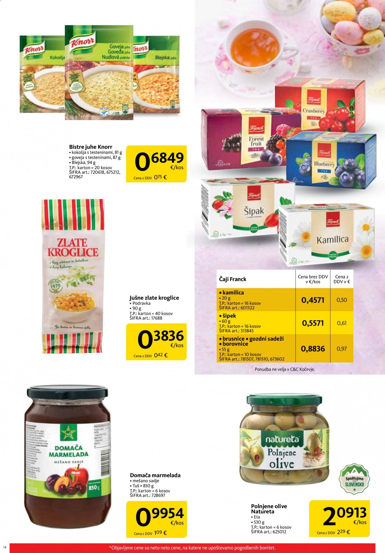 Tuš Cash & Carry katalog - 1.3.2021 - 31.3.2021. Stran 14