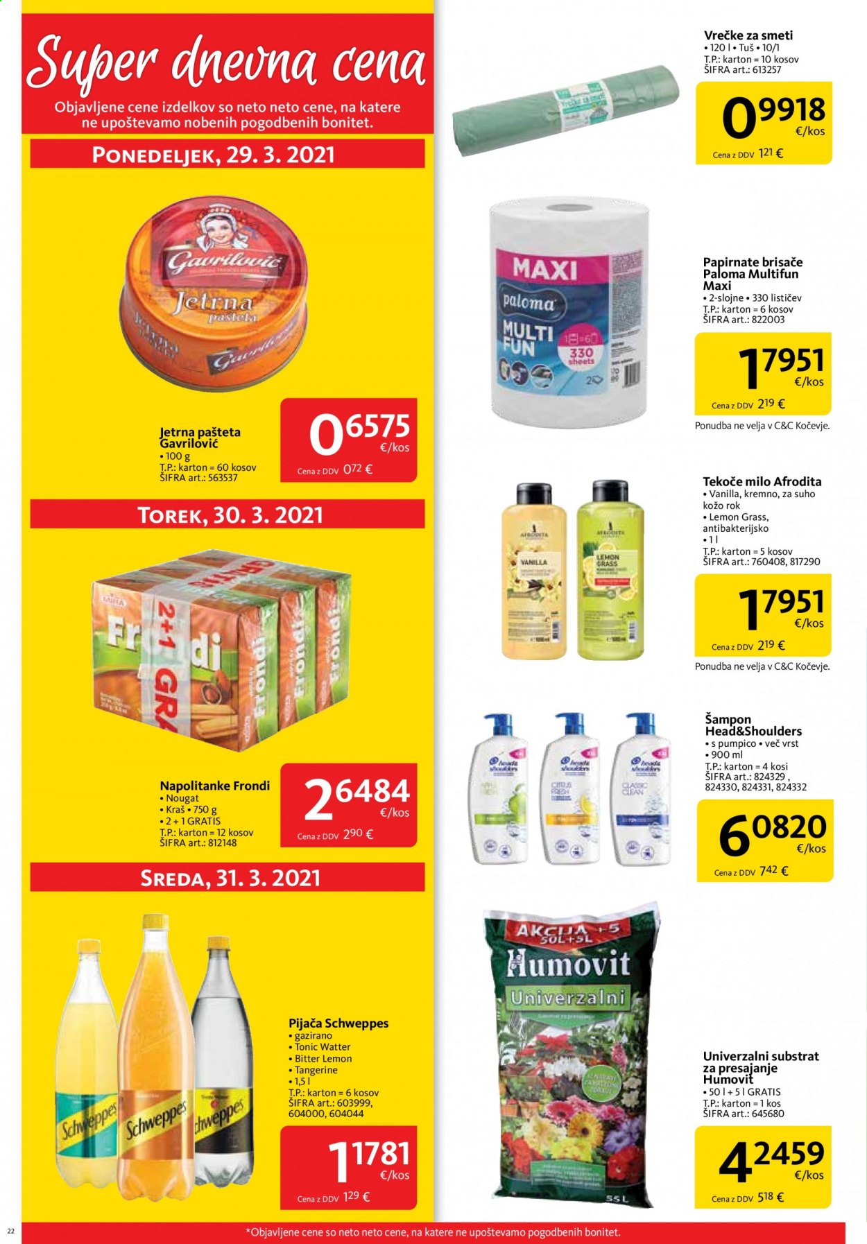 Tuš Cash & Carry katalog - 1.3.2021 - 31.3.2021. Stran 22