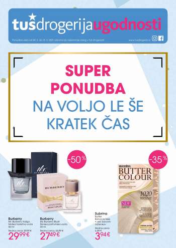 Tuš Drogeria katalog - 24.02.2021 - 13.03.2021.