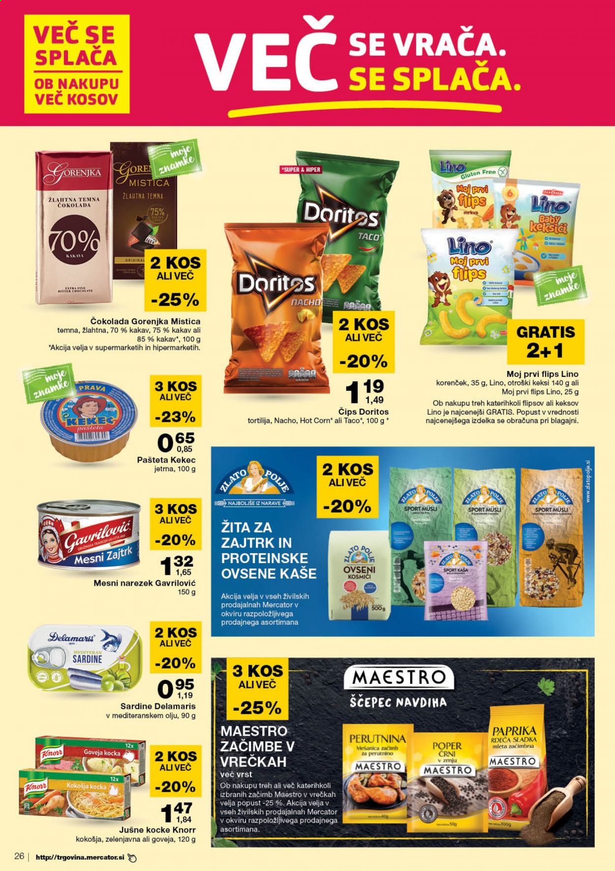 Mercator katalog - 4.3.2021 - 10.3.2021. Stran 26