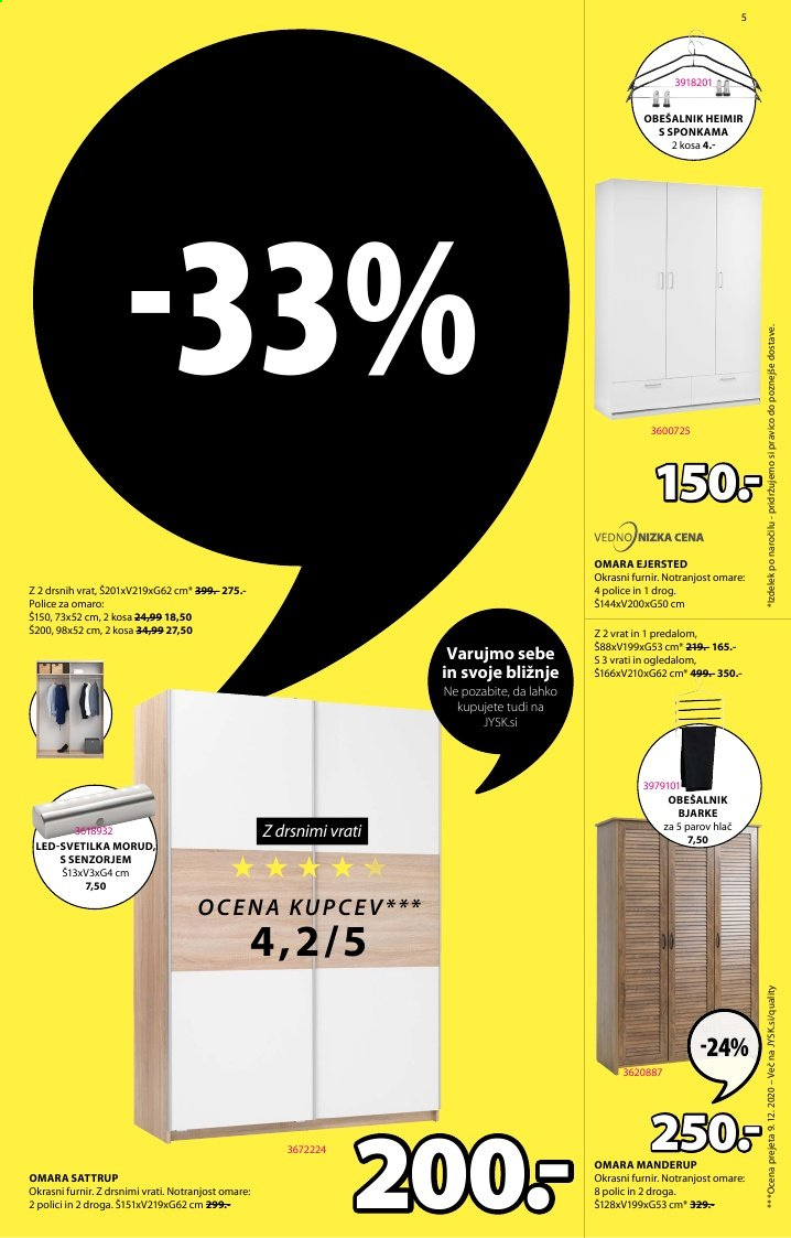 JYSK katalog - 4.3.2021 - 17.3.2021. Stran 5