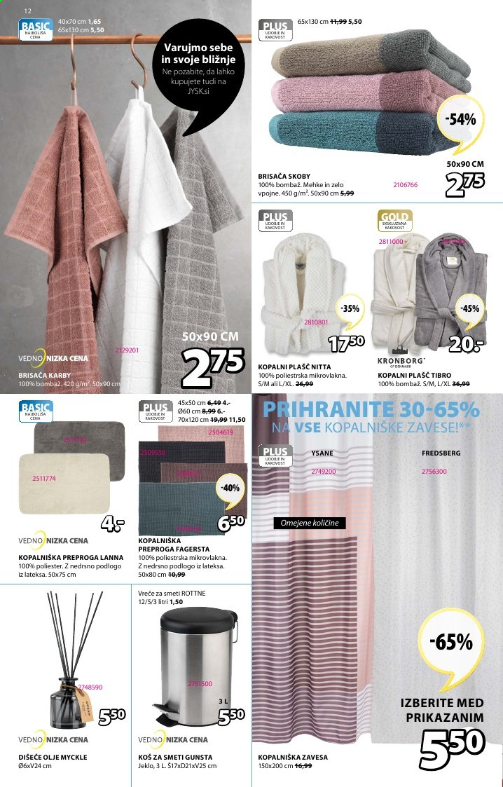 JYSK katalog - 4.3.2021 - 17.3.2021. Stran 12