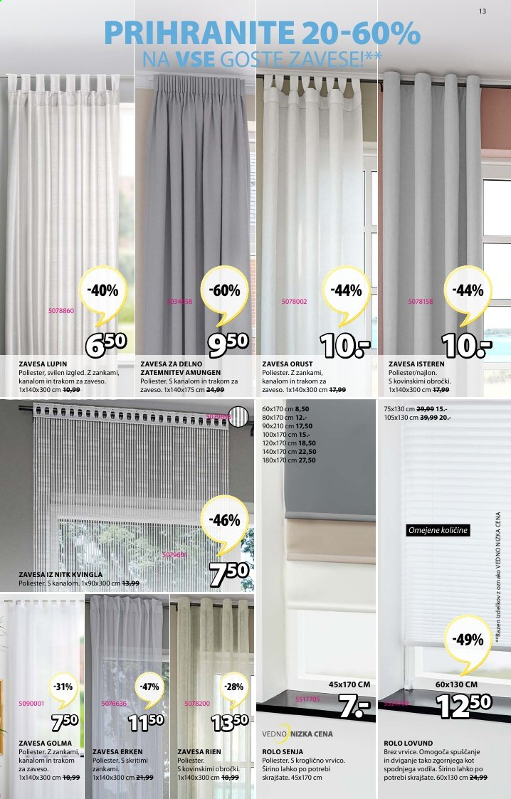 JYSK katalog - 4.3.2021 - 17.3.2021. Stran 13