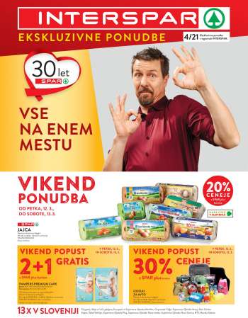 INTERSPAR katalog - 10.03.2021 - 23.03.2021.