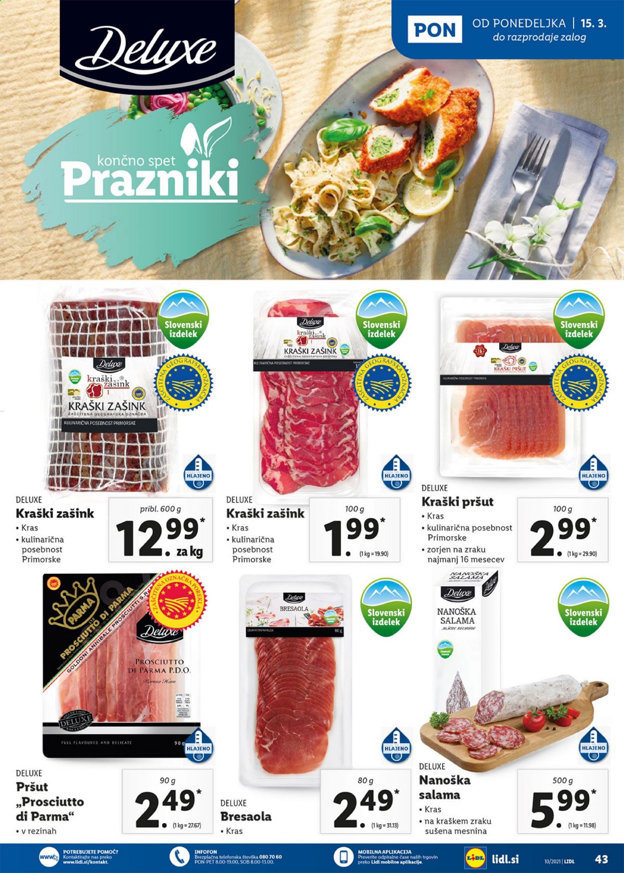 Lidl katalog - 11.3.2021 - 21.3.2021. Stran 43