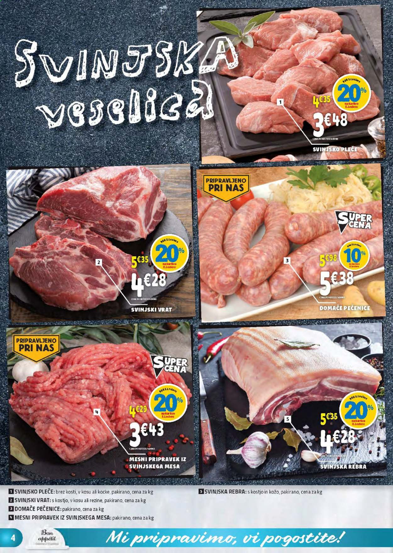 E.Leclerc katalog - 10.3.2021 - 20.3.2021. Stran 4
