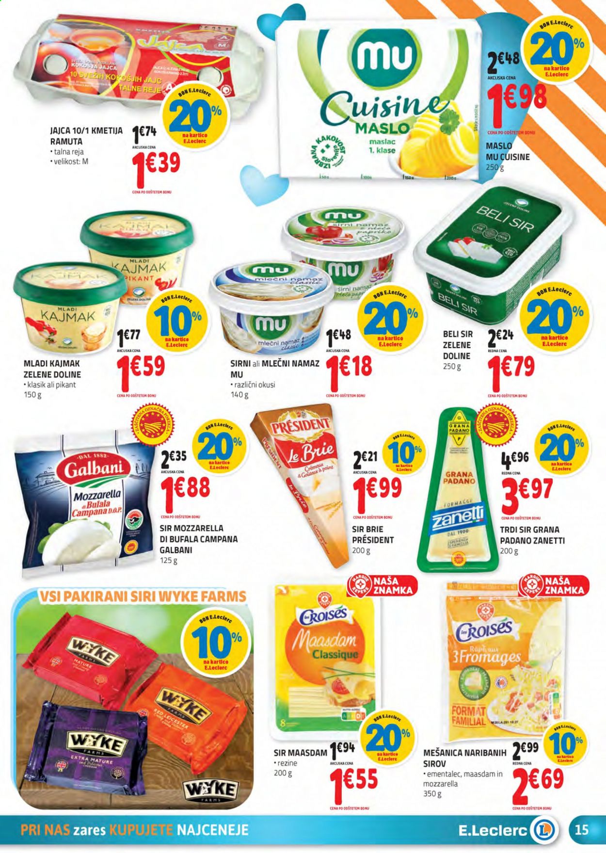 E.Leclerc katalog - 10.3.2021 - 20.3.2021. Stran 15