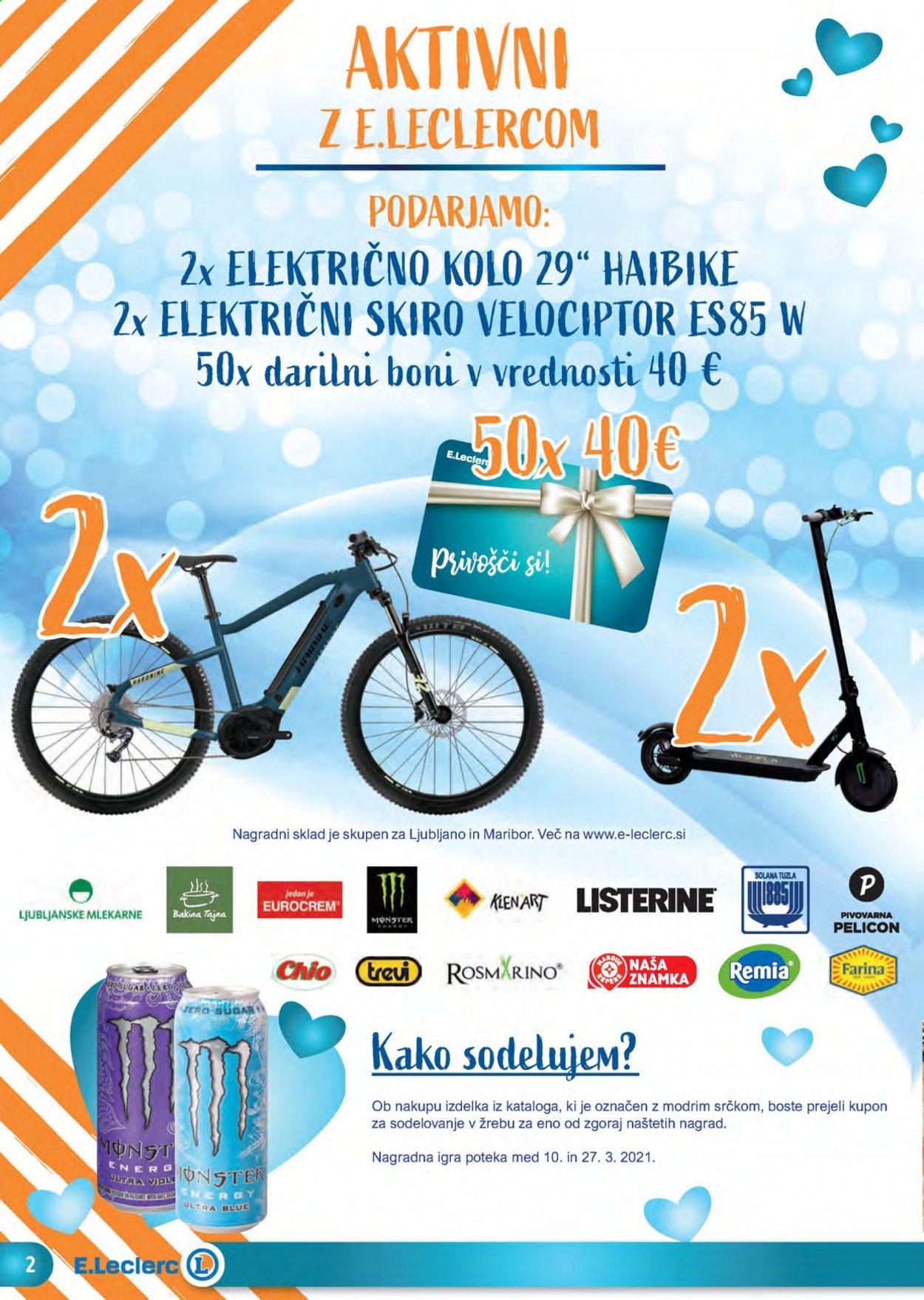E.Leclerc katalog - 10.3.2021 - 20.3.2021. Stran 2