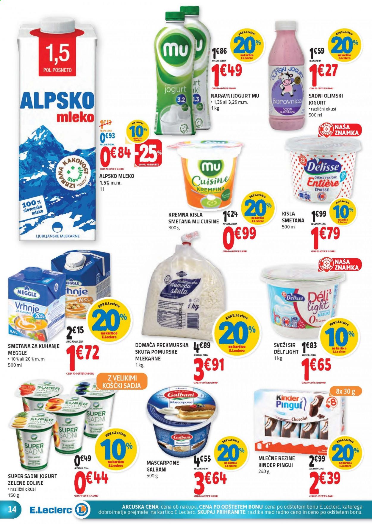 E.Leclerc katalog - 10.3.2021 - 20.3.2021. Stran 14