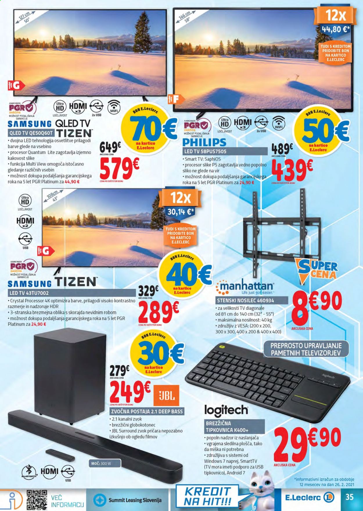 E.Leclerc katalog - 10.3.2021 - 20.3.2021. Stran 35