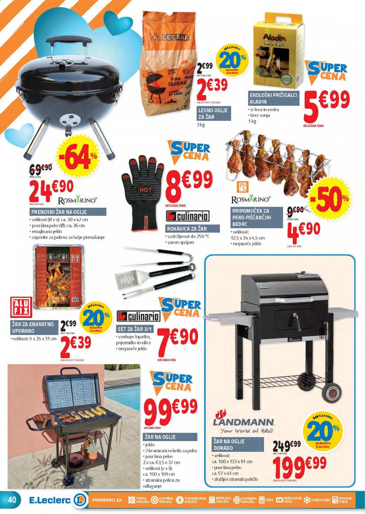 E.Leclerc katalog - 10.3.2021 - 20.3.2021. Stran 40