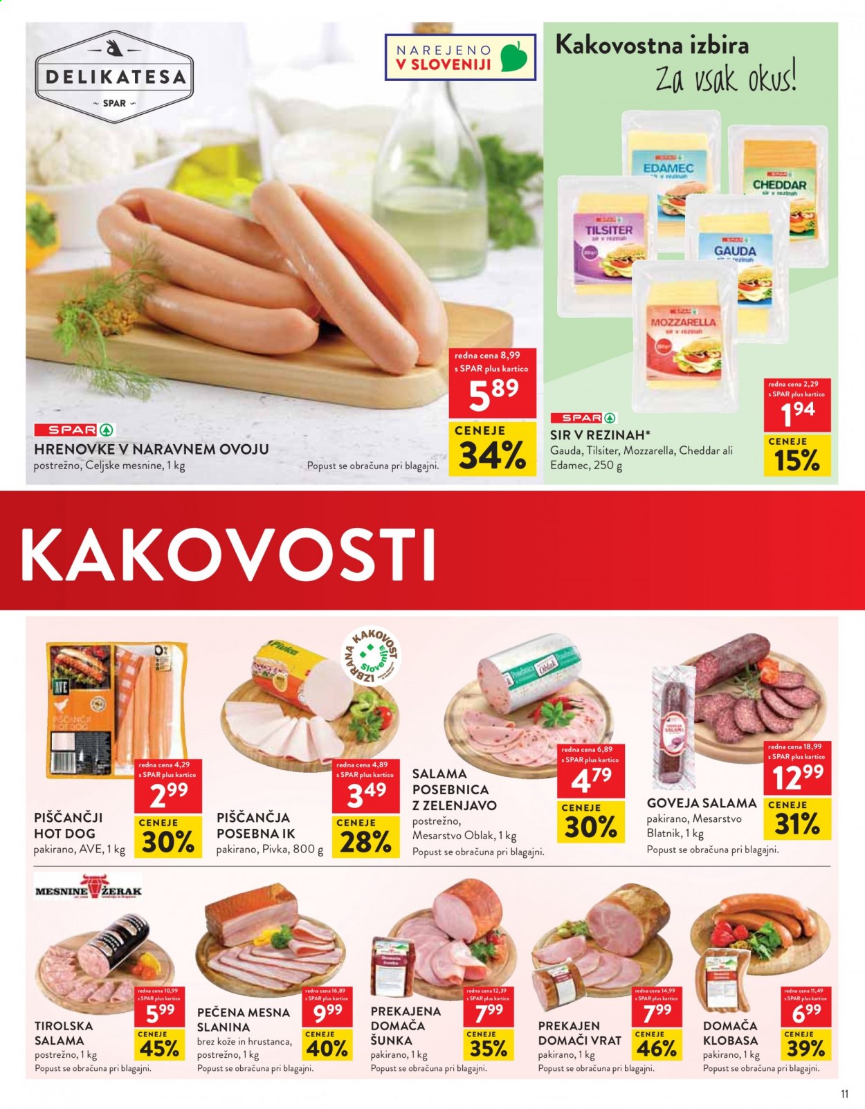 SPAR katalog - 17.3.2021 - 23.3.2021. Stran 11