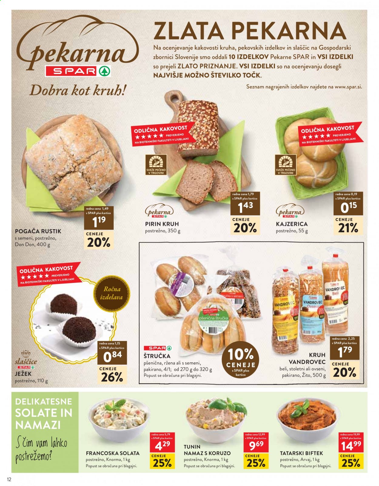 SPAR katalog - 17.3.2021 - 23.3.2021. Stran 12