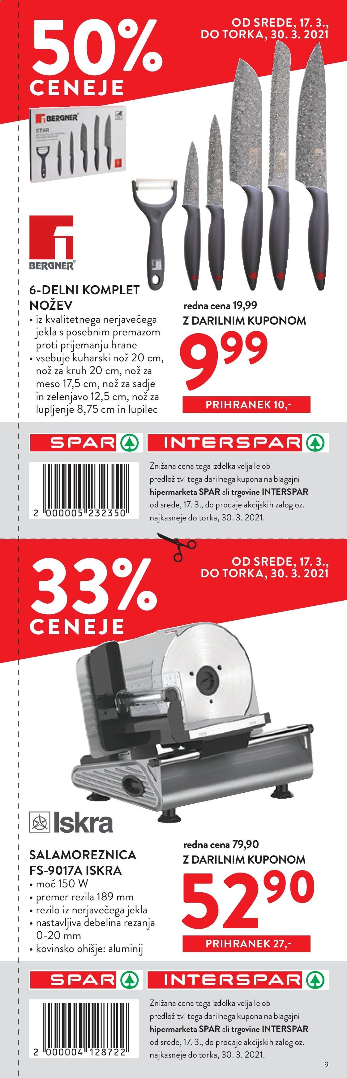 SPAR katalog - 17.3.2021 - 30.3.2021. Stran 9