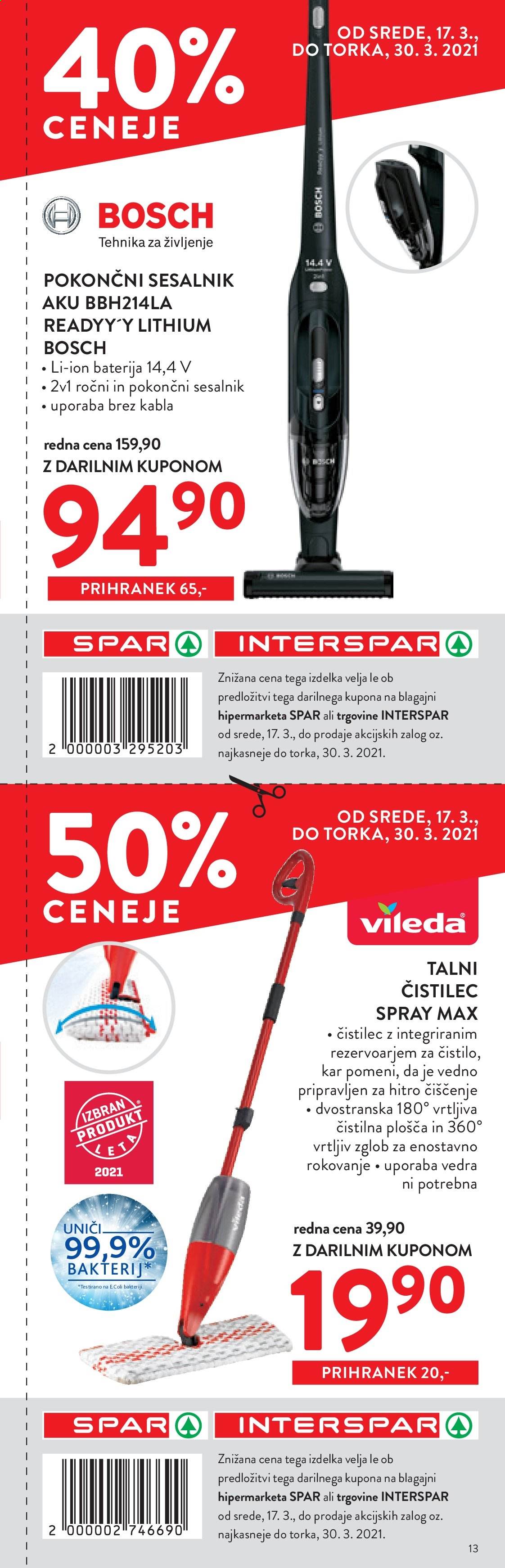 SPAR katalog - 17.3.2021 - 30.3.2021. Stran 13