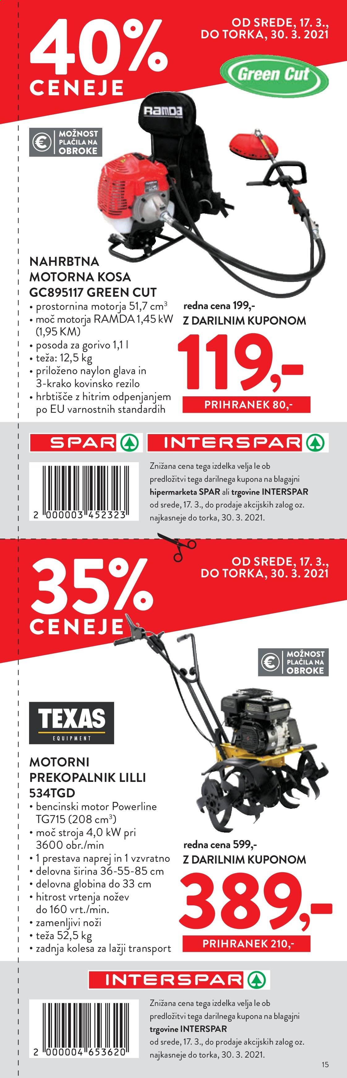SPAR katalog - 17.3.2021 - 30.3.2021. Stran 15