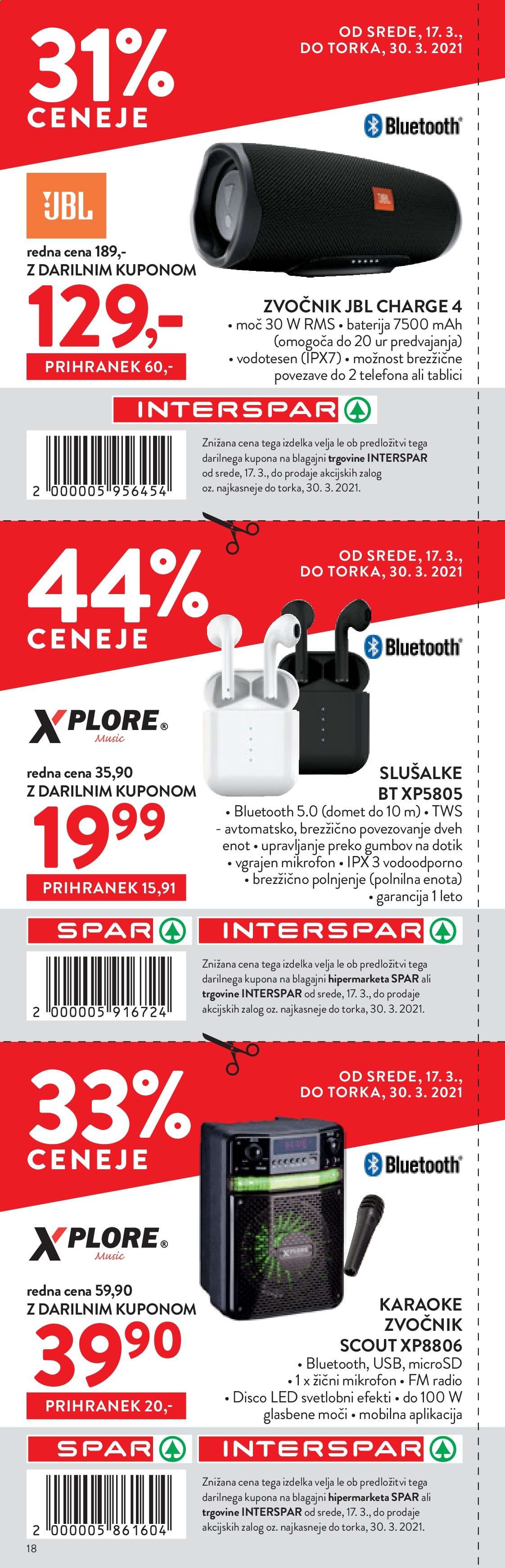 SPAR katalog - 17.3.2021 - 30.3.2021. Stran 18