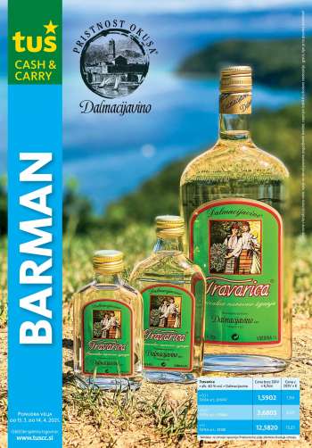 Tuš Cash & Carry katalog - 15.03.2021 - 14.04.2021.