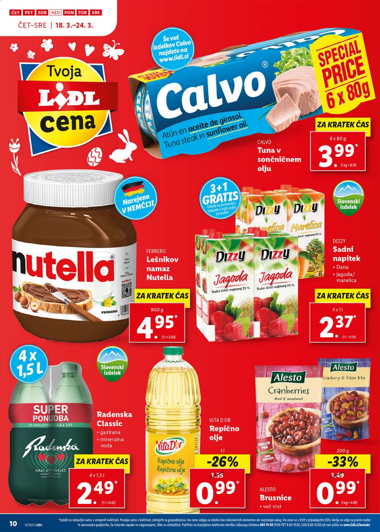 Lidl katalog - 18.3.2021 - 28.3.2021. Stran 10