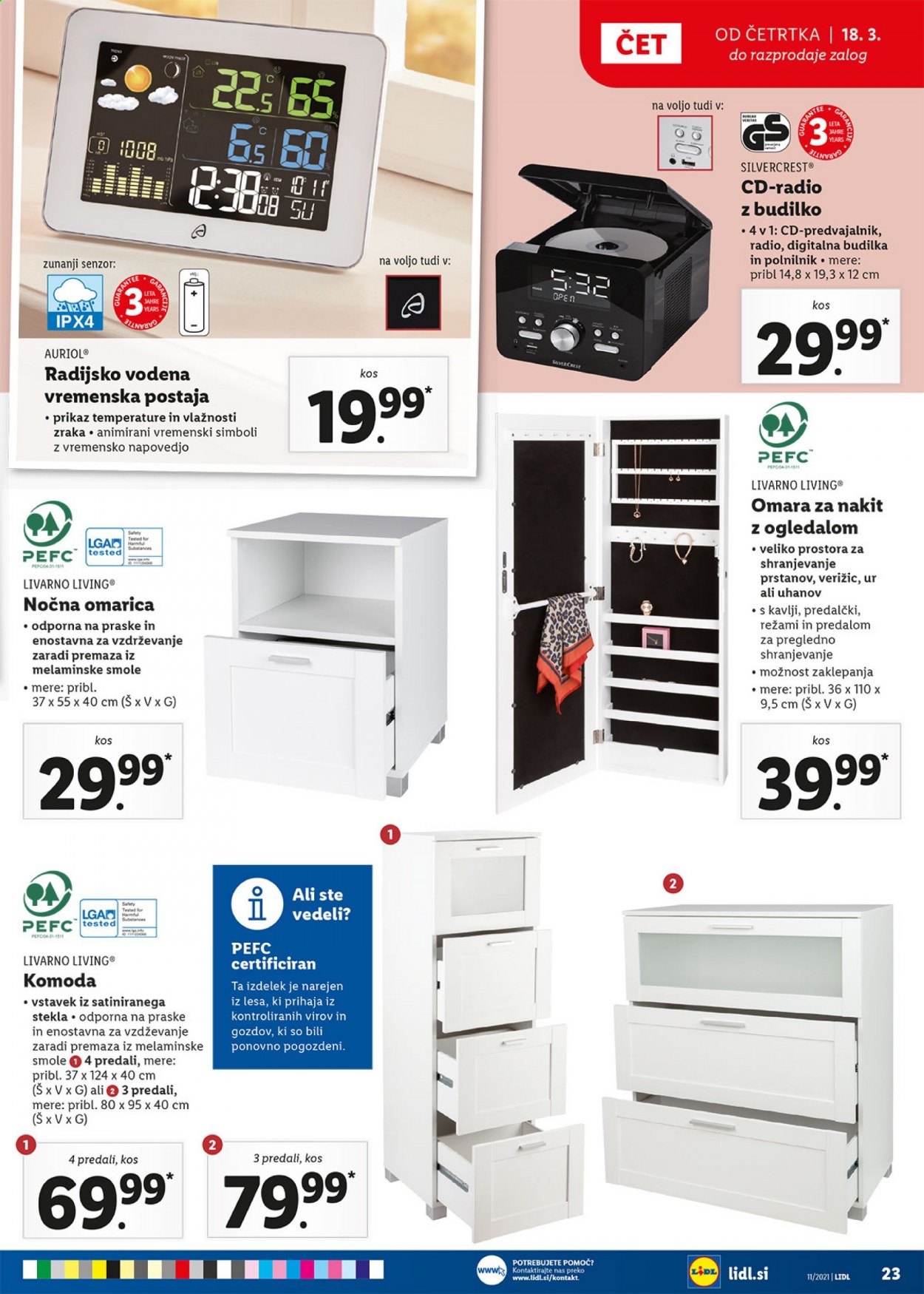 Lidl katalog - 18.3.2021 - 28.3.2021. Stran 23