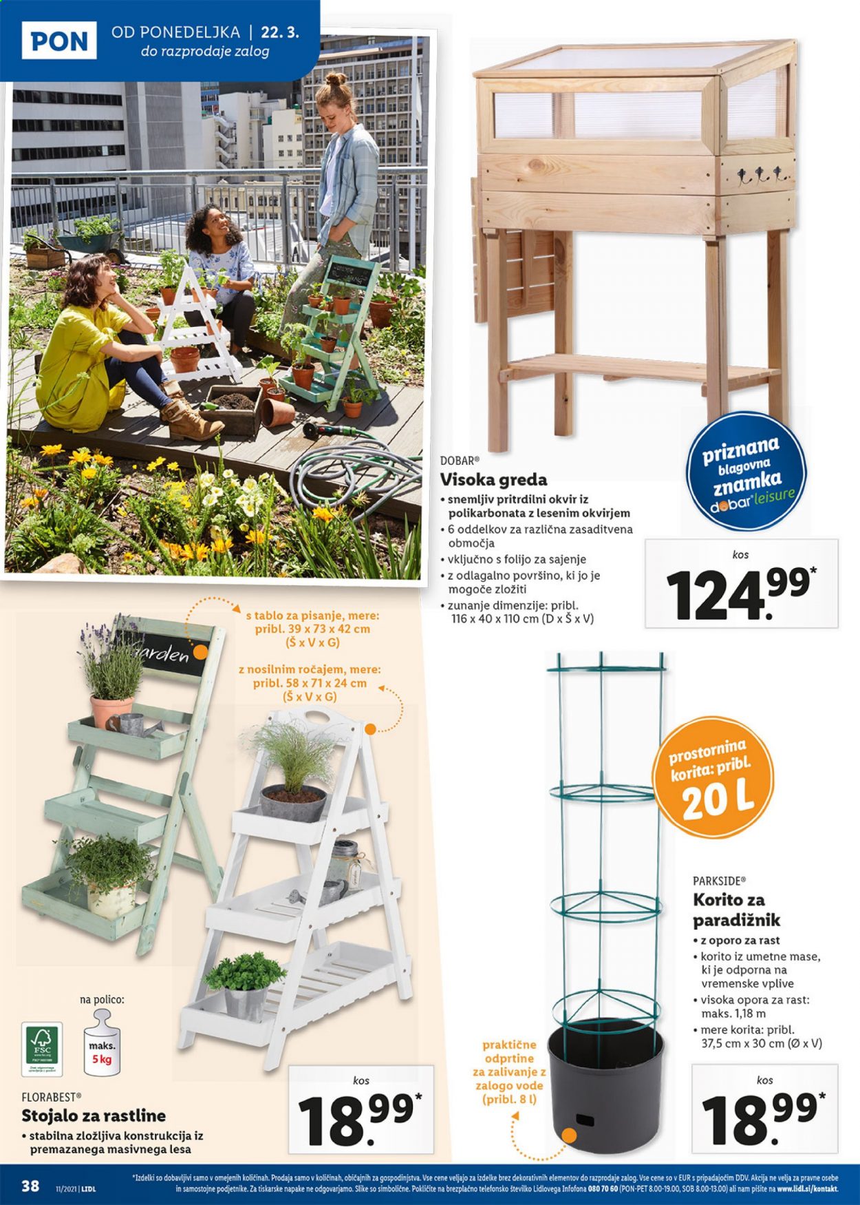 Lidl katalog - 18.3.2021 - 28.3.2021. Stran 38