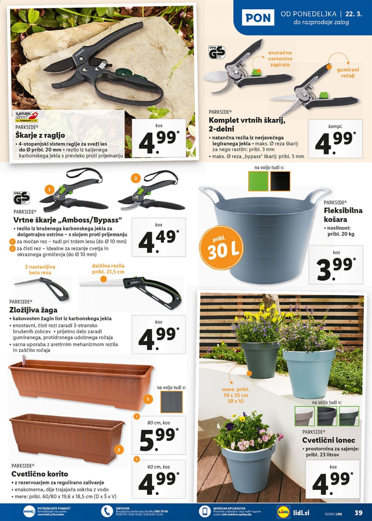Lidl katalog - 18.3.2021 - 28.3.2021. Stran 39