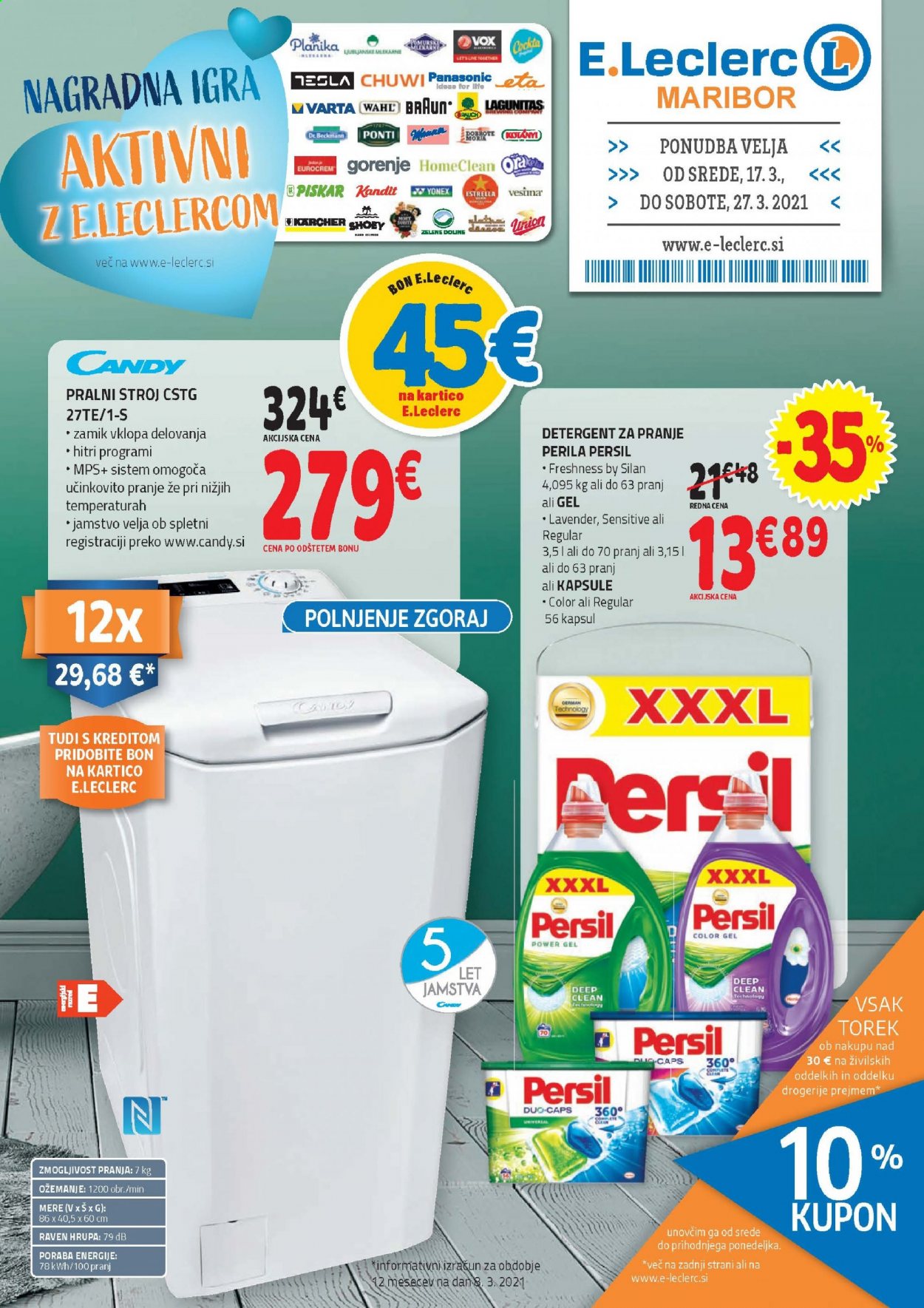 E.Leclerc katalog - 17.3.2021 - 27.3.2021. Stran 1