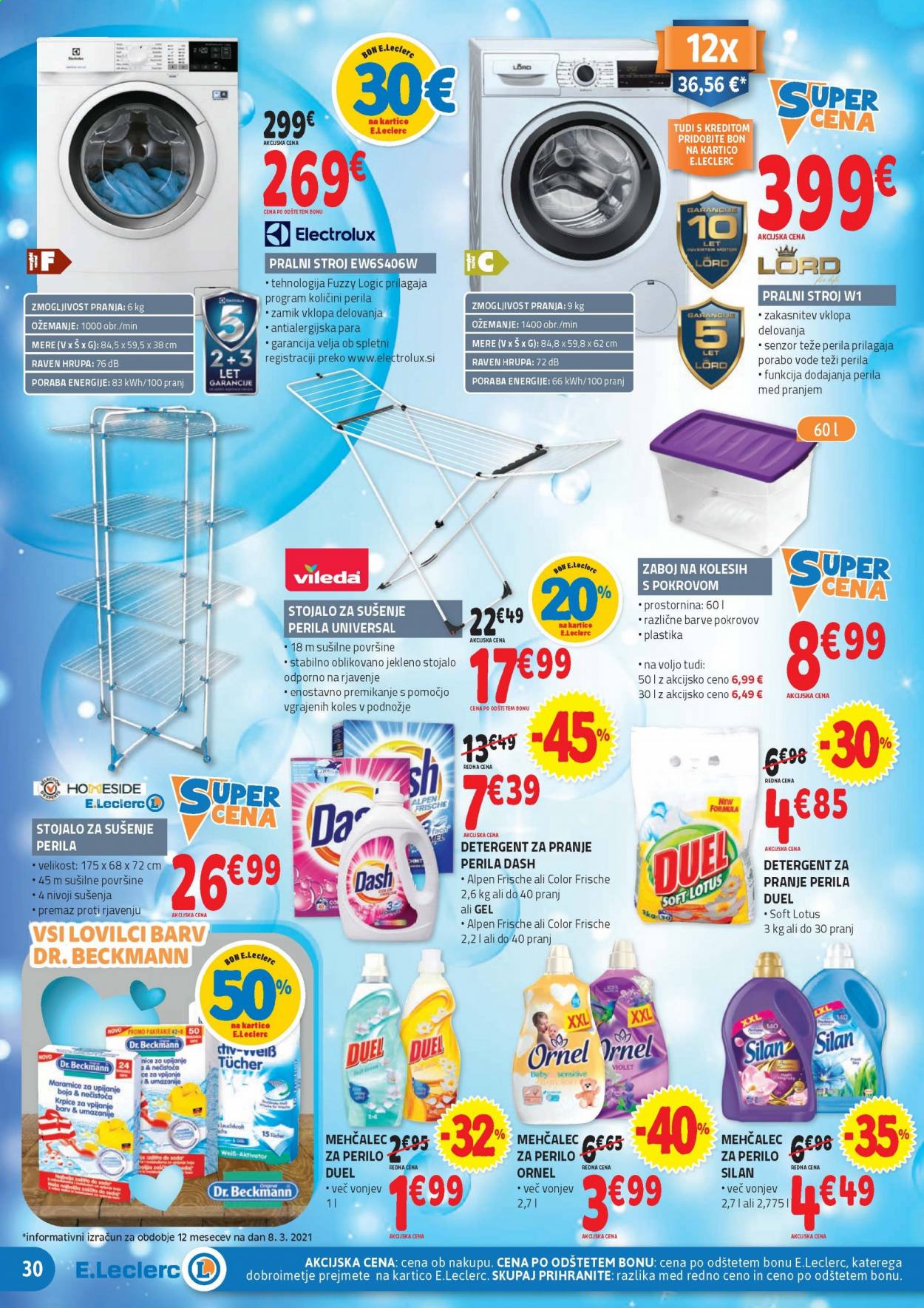 E.Leclerc katalog - 17.3.2021 - 27.3.2021. Stran 30