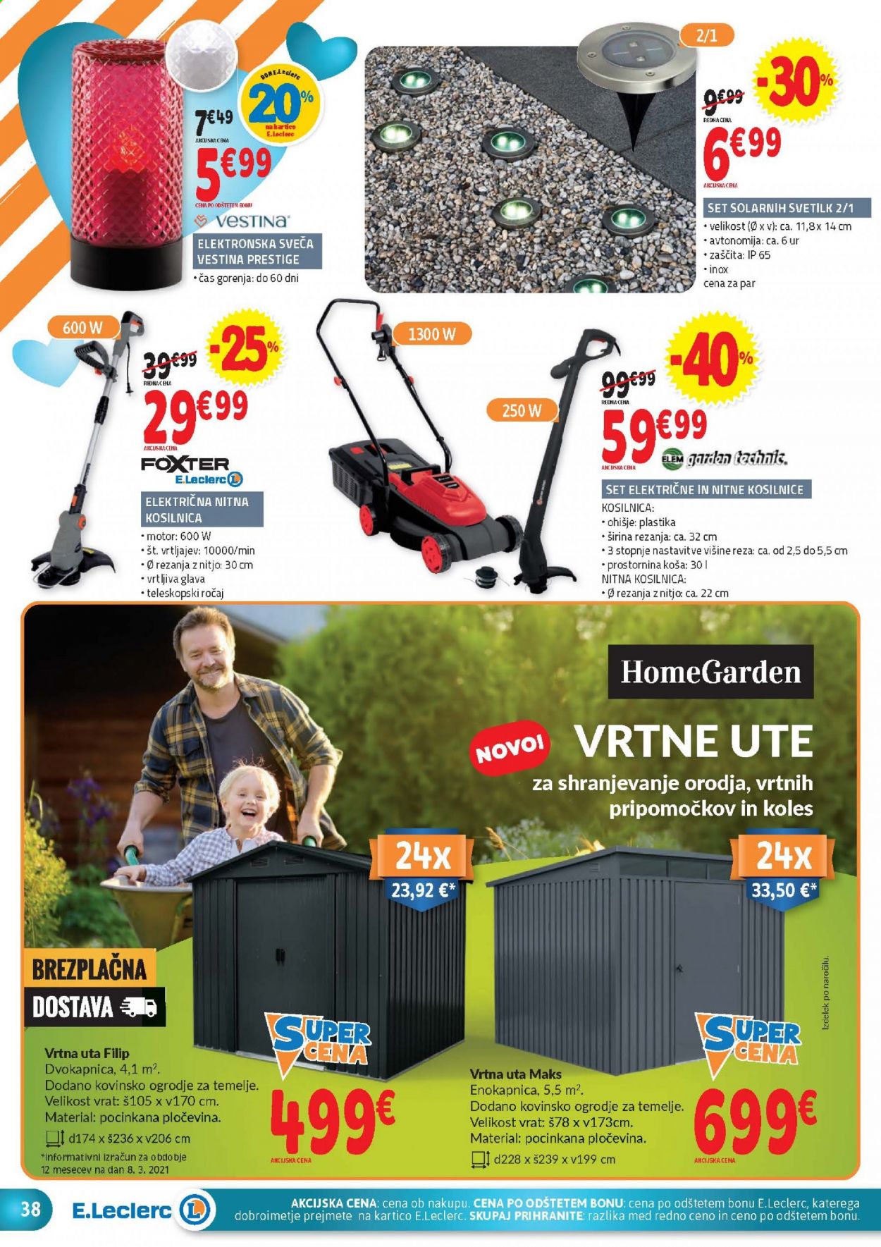 E.Leclerc katalog - 17.3.2021 - 27.3.2021. Stran 38